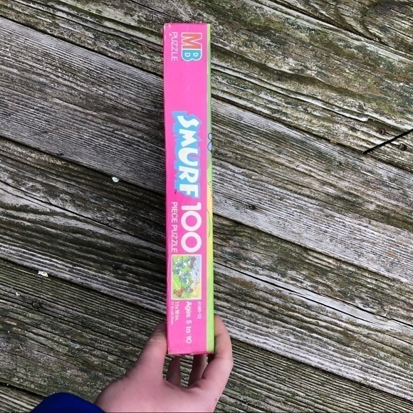 Vintage Smurfs MB Puzzle - Sealed - 100 Piece - Picture 4 of 5